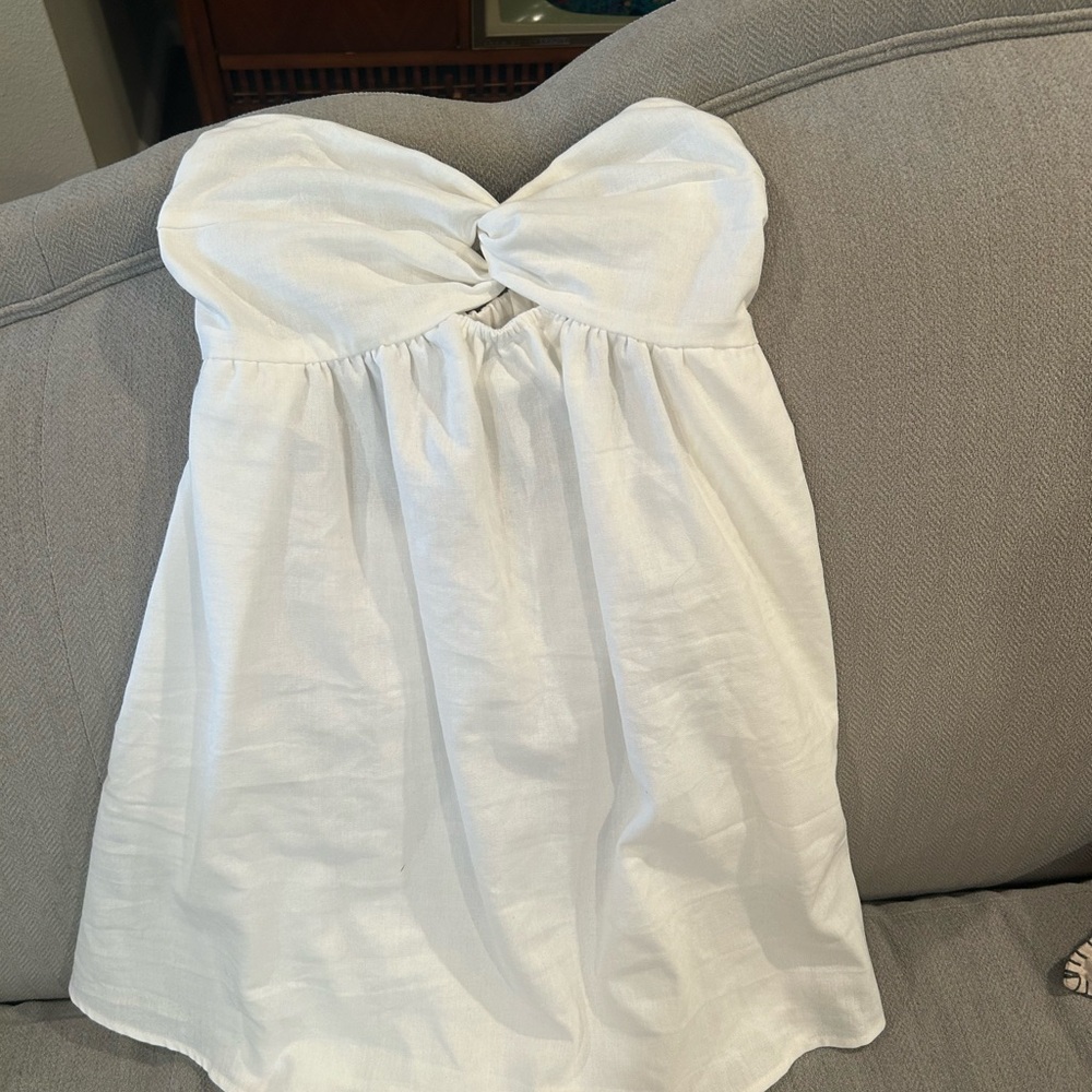 strapless dress